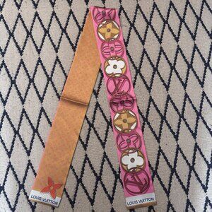 Louis Vuitton Monogram Bandeau Silk Scarf
